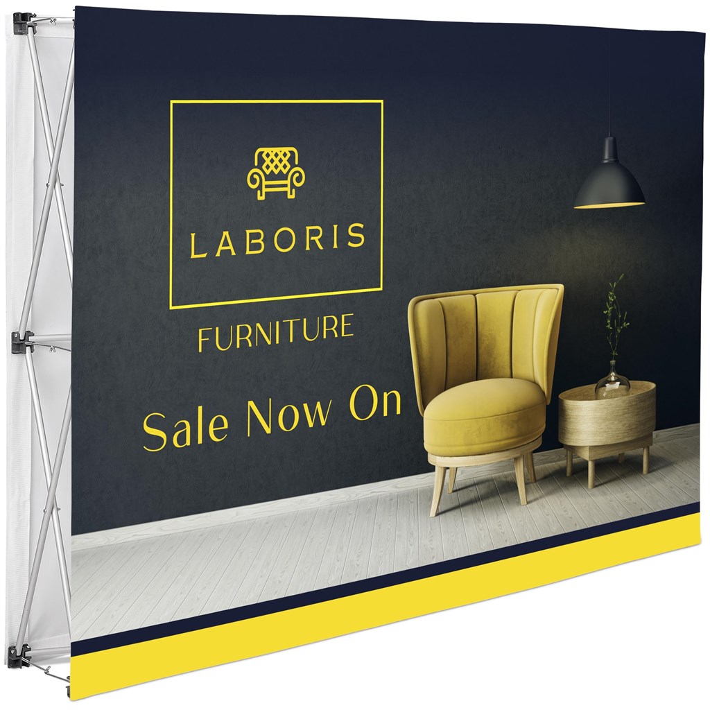 Double-Sided-Straight-Banner-Wall